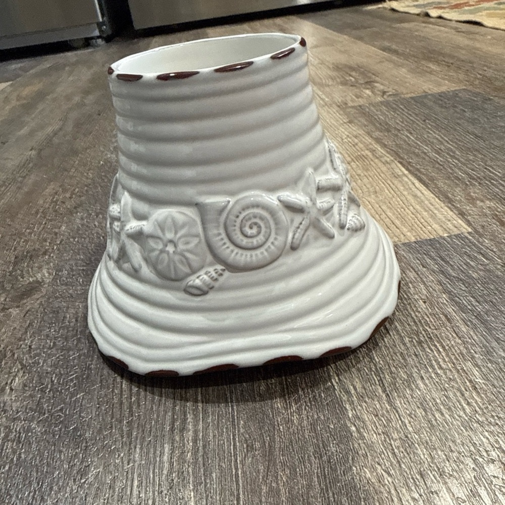 Yankee Candle Shade Coastal With Shell Motif - Shells, Starfish
